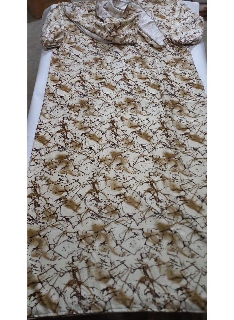 اسدال مقاس كبير منقوش